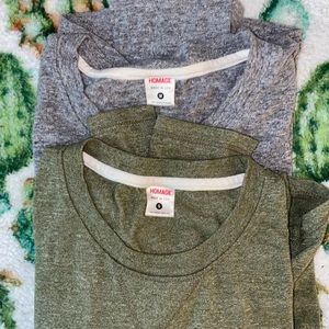 2 Homage Long Sleeve Ts